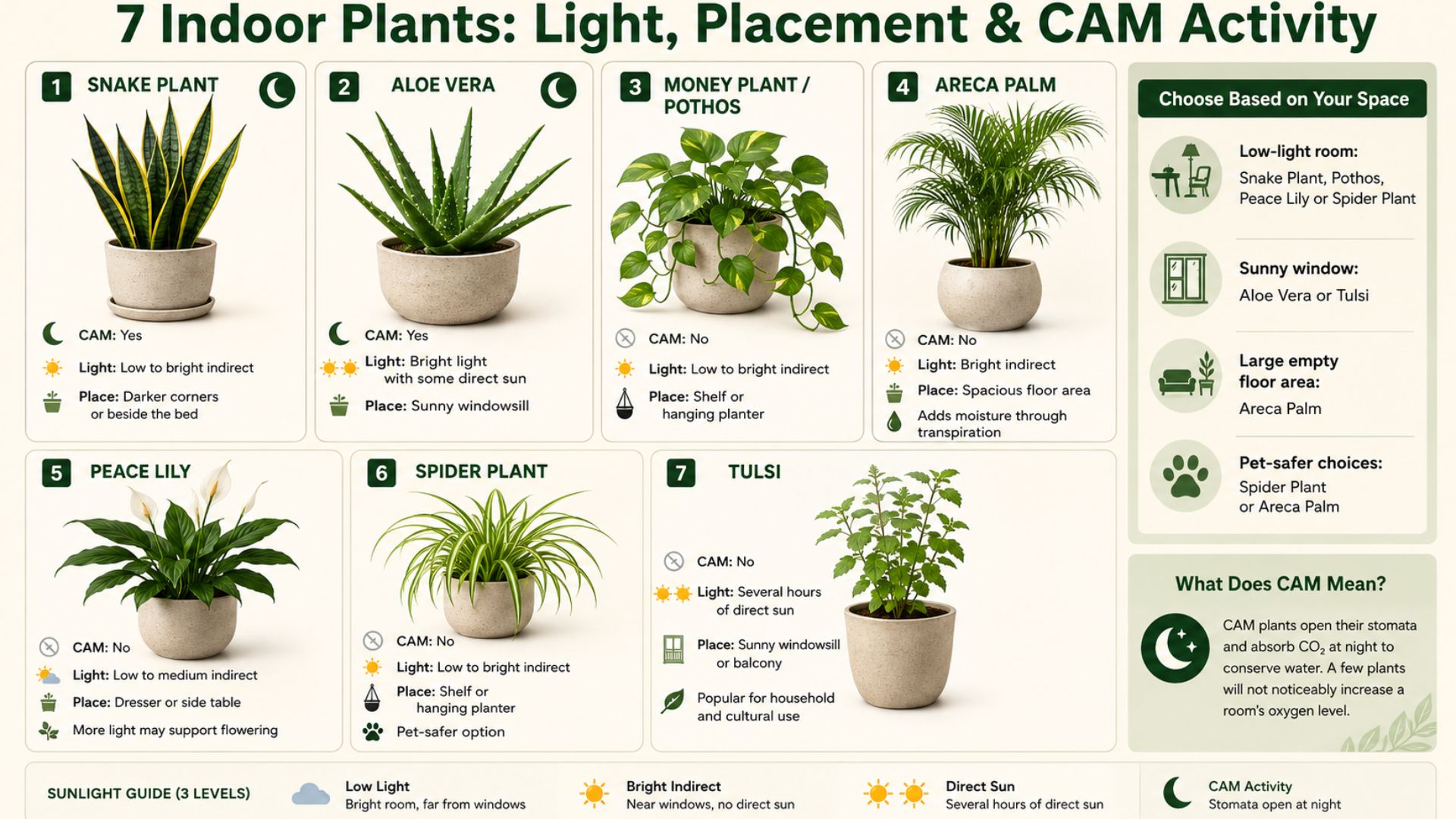 Which Plants Release Oxygen at Night?