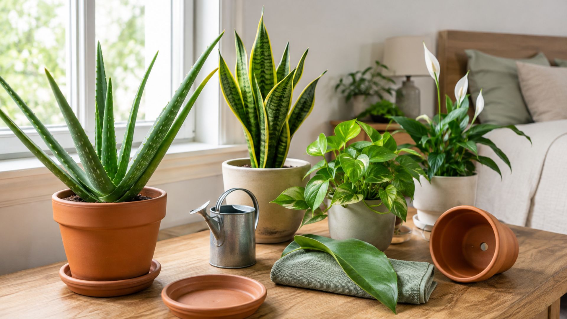 Care Tips for Bedroom Plants