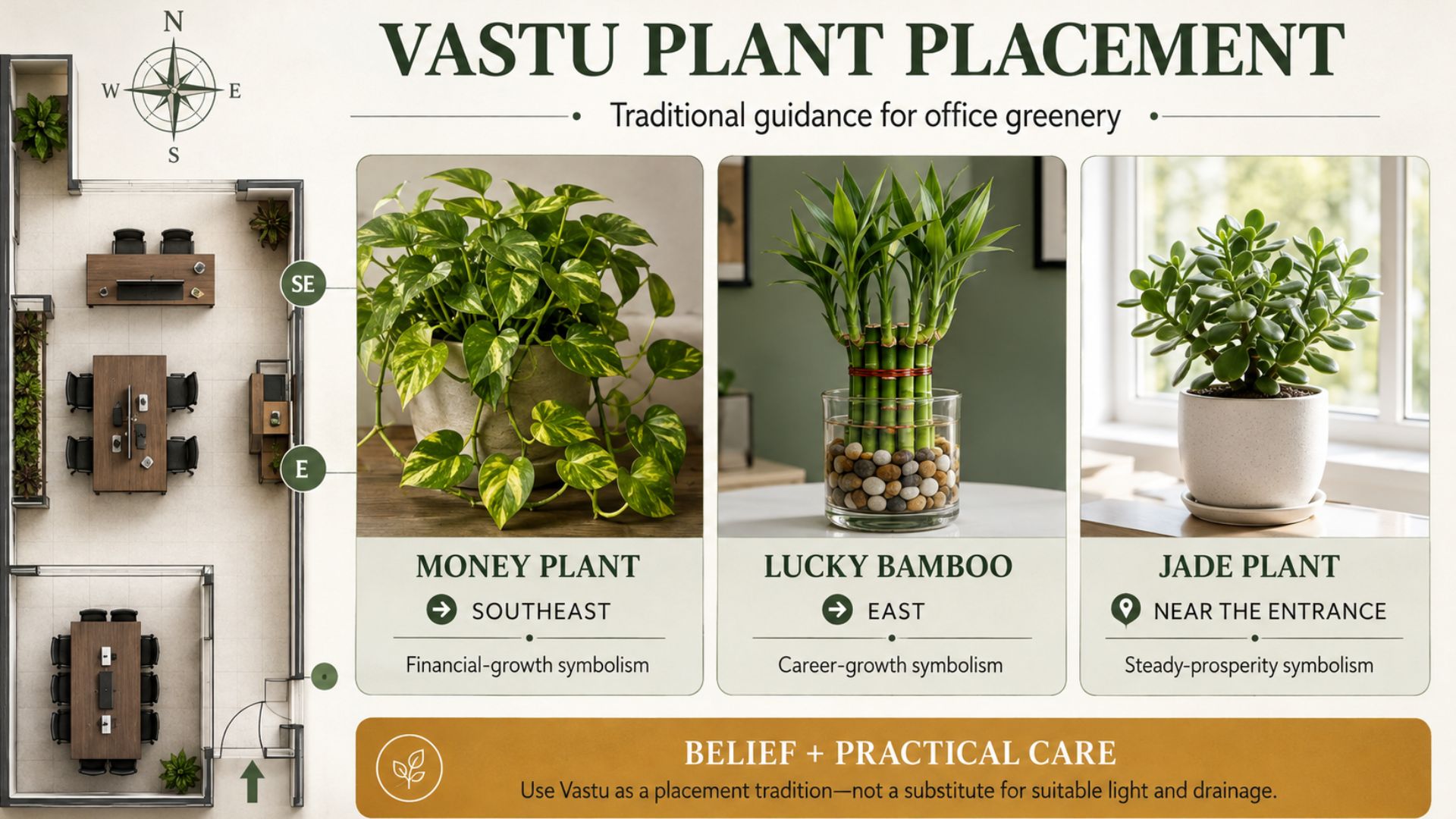 Which Office Plant Is Lucky as per Vastu?
