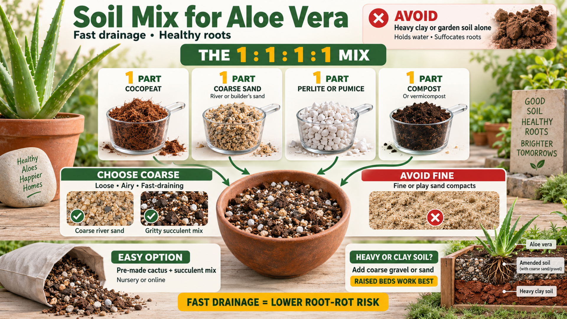 What Is the Best Soil Mix for Aloe Vera Plant?