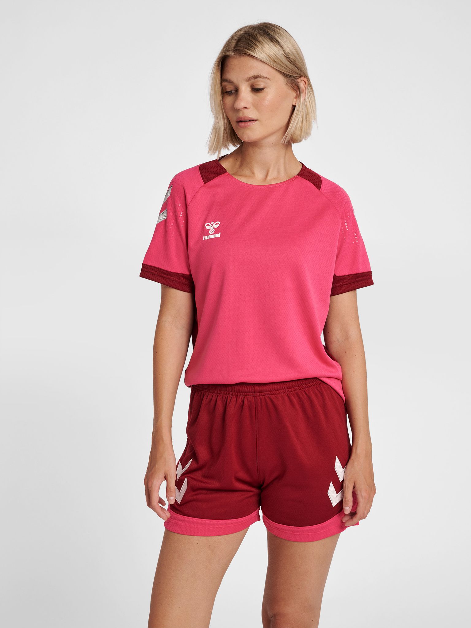 hmlLEAD S/S POLY JERSEY WOMEN