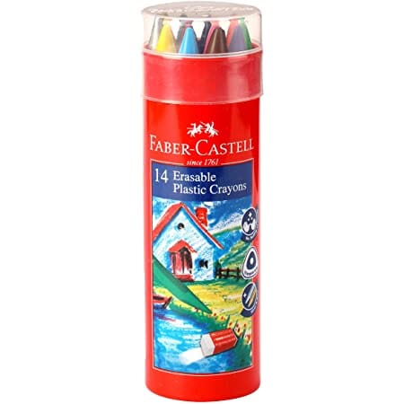 Faber Castell Plastic crayon 14 shades