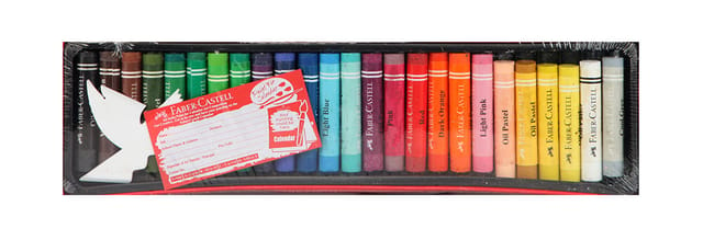 Fabercastell oil pastels 25 shades