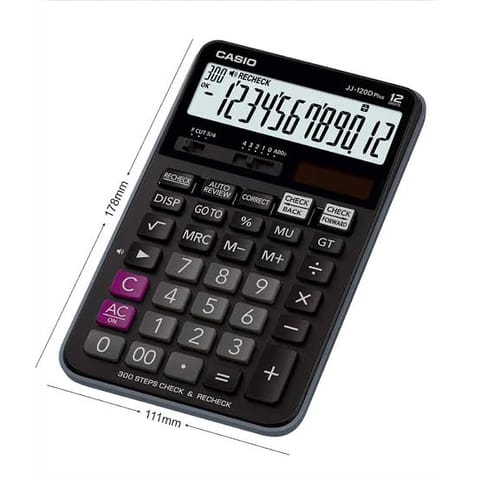 casio JJ120D calculator
