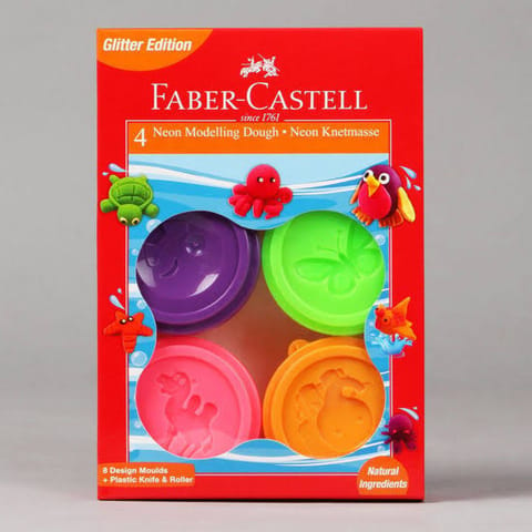 Fabercastell neon modelling clay 4