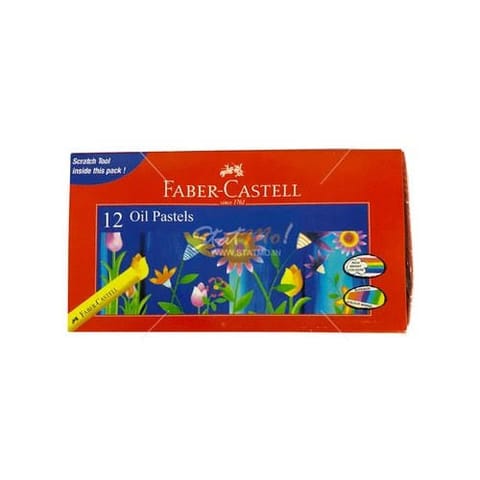 Fabercastell oil pastels 12 shades