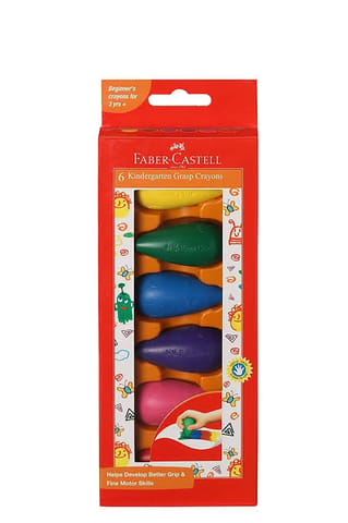 Fabercastell grip crayons 6 shades