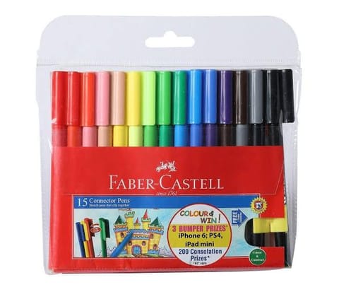 Fabercastell connector pens 15 shades