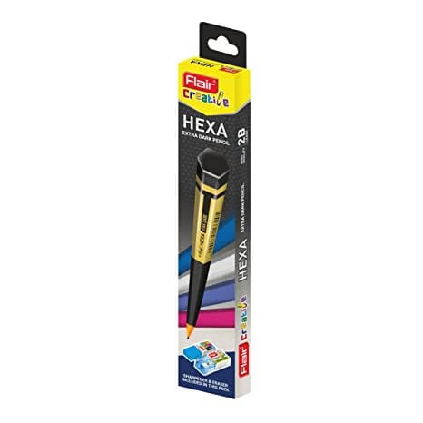 Flair Hexa pencil pack of 5 pcs