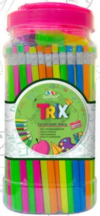 Flair Trix rubber tip pencil jar