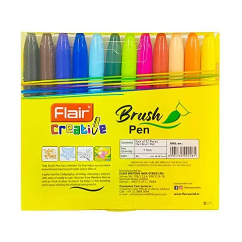 Flair Brush Pen 12 shades
