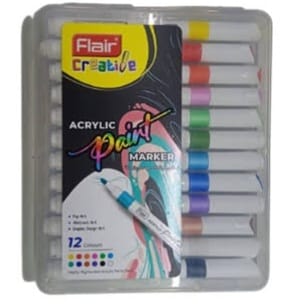 Flair Acrylic Paint Marker set of 12
