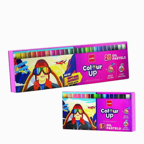 Cello Colour Up Oil Pastels 25 shades