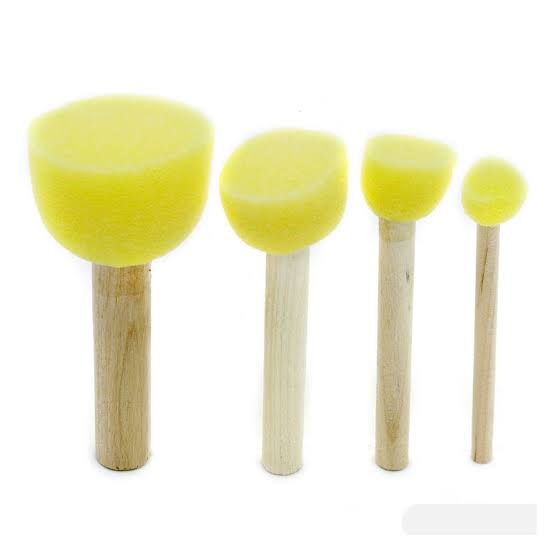 JAGS Sponge Brush set 4 pcs
