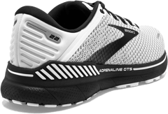 BROOKS Adrenaline GTS 22 Men's Running Shoe - White/Grey/Black