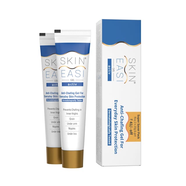SkinEasi Activ Silicone Anti-Chafing Gel 20gm (pack of 2)