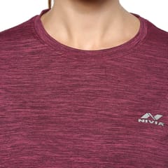 NIVIA Hydra-1 Tee Women Round Neck  T-Shirt