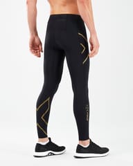 2XU Light Speed Comp Tight Black-Gold Reflector - Quick-Dry