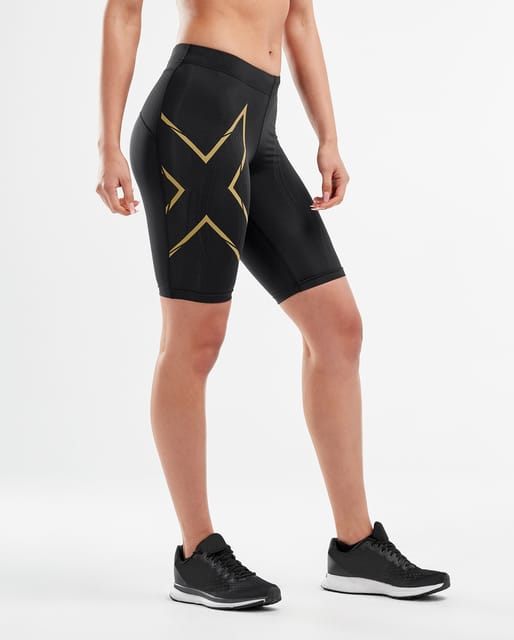 2XU Women's MCS RUN SHORTS Black - Quick-Dry