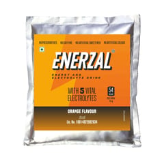 Enerzal Energy Drink Powder Orange 1kg with Enerzal Orange TP 200 ml Free