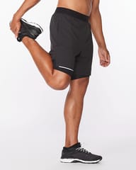2XU Men's Aero 2-in-1 7Inch Shorts - Quick-Dry