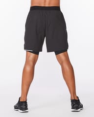 2XU Men's Aero 2-in-1 7Inch Shorts - Quick-Dry