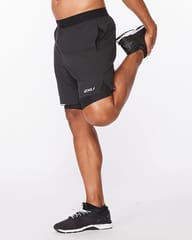 2XU Men's Aero 2-in-1 7Inch Shorts - Quick-Dry