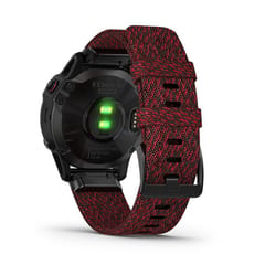Garmin Fenix 6 Carbon, silicone band Smartwatch