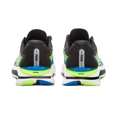PUMA Electrify Nitro Turn Men's Shoes - Puma Black-Ultra Blue-Green Glare