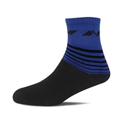 NIVIA Multi Stripes High Ankle Sports Socks - Freesize