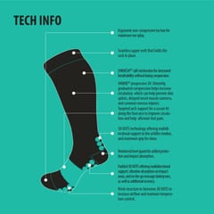 Unived Race & Recovery Full Lenth raduated Compression Socks