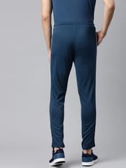 Alcis Men Teal Blue  Solid Track Pants - Quick-Dry