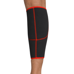 NIVIA Orthopedic Red/Black Calf Support Slip-In (RB-20