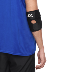 NIVIA Orthopedic Basic Black Elbow Support Adjustable