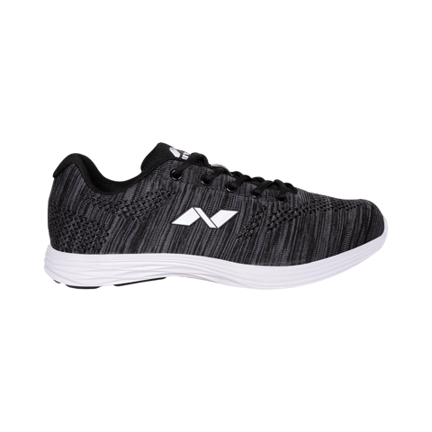 NIVIA Men Arch Running Shoe Black/White