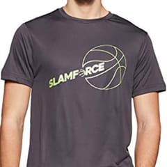 Nivia Nitro-4 Men Printed Round Tee - Quick-Dry