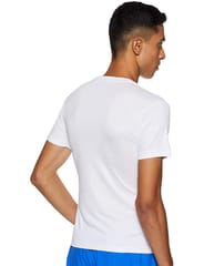 Nivia Nitro-5 Men Printed Round Tee - Quick-Dry