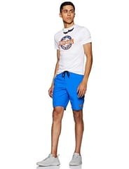 Nivia Nitro-5 Men Printed Round Tee - Quick-Dry