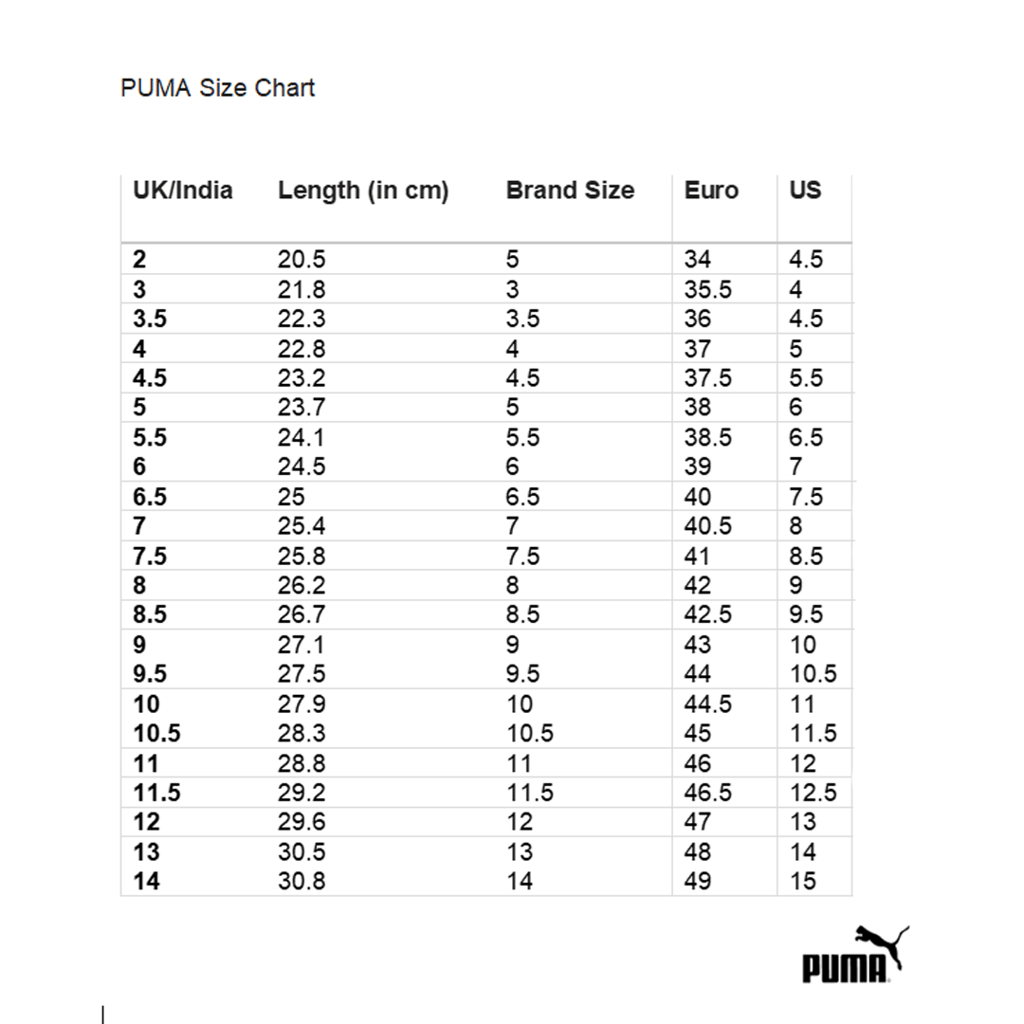 SIZE GUIDE