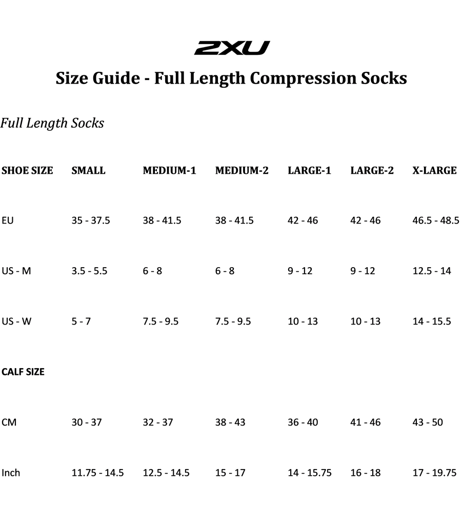 SIZE GUIDE