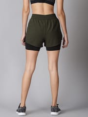 Dares Only Women  Hybrid Run shorts - Night Cargo Color