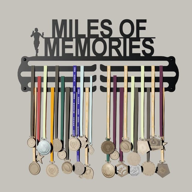 Standard Medal Display Hanger - Miles of Memories Design