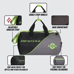 Nivia Beast 6 Gym Bag (Multicolor)