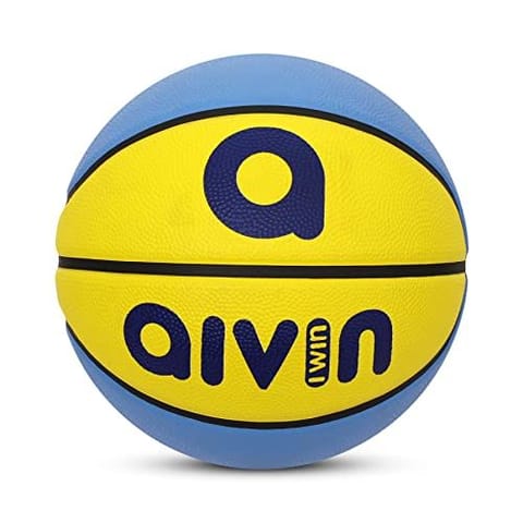 Aivin Onset Basketball (Yellow-Blue) Size-5