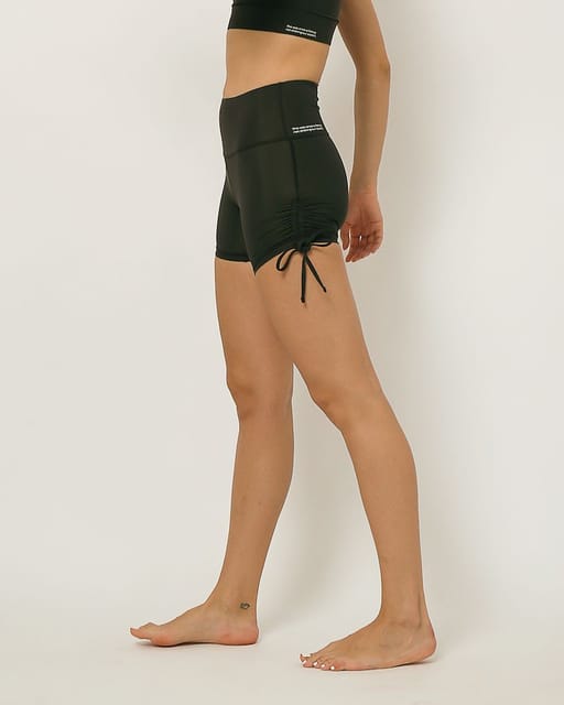 Kosha Yoga buttR Yoga Shorts Midnight Black