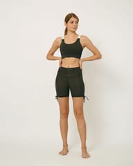 Kosha Yoga buttR Yoga Shorts Midnight Black