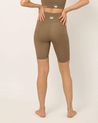 Kosha Yoga buttR Yoga Biker Shorts - Soft Sand