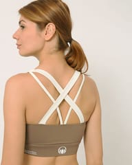 Kosha Yoga buttR Yoga Sports Bra Soft Sand