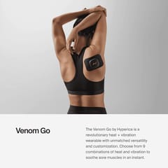 Hyperice Venom Go Black Massager