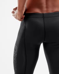 2XU Men's Core Compression Shorts Beige/Silver